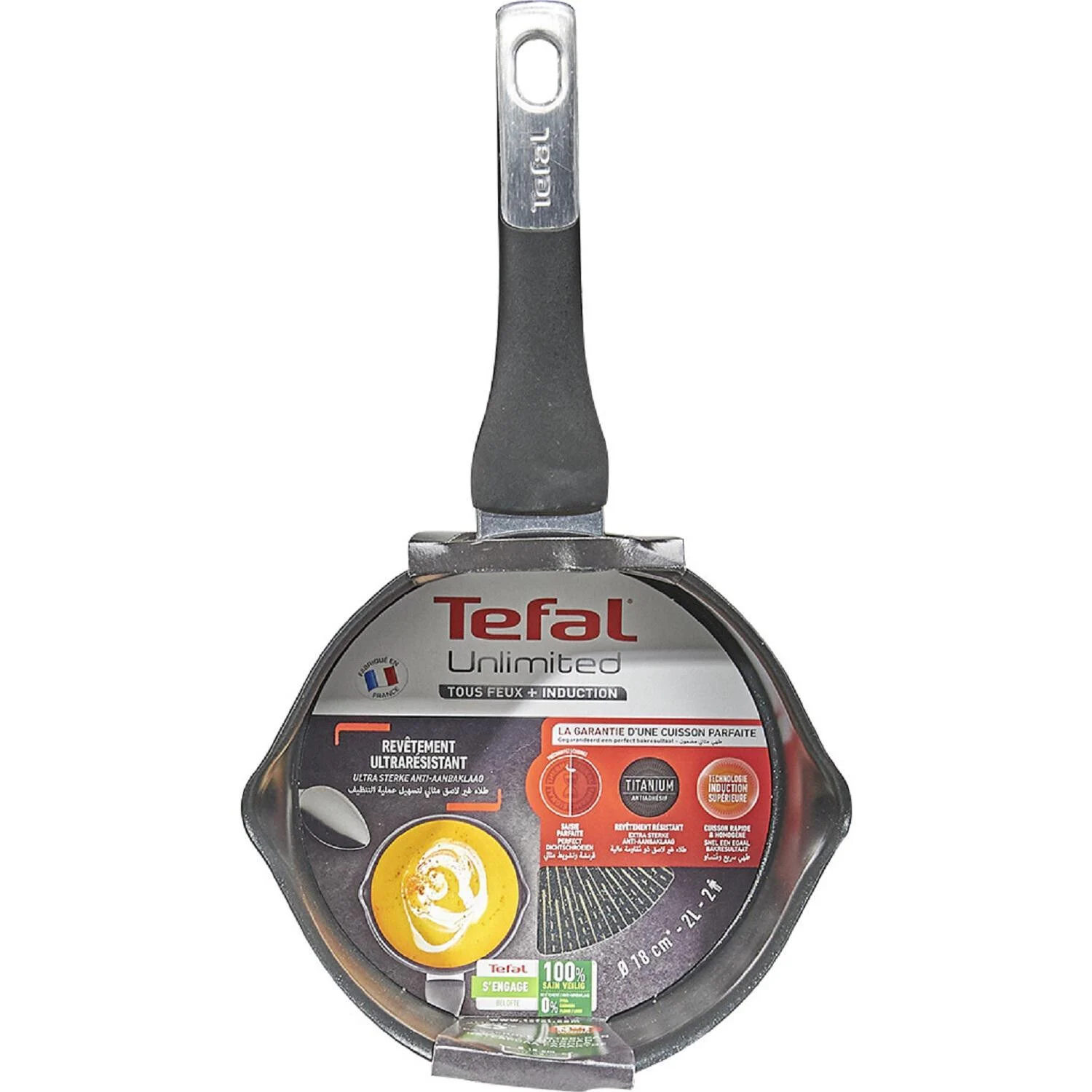 TEFAL CASSEROLE UNLIMITED 18CM S41*